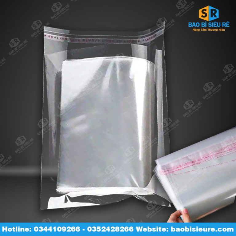 Túi OPP dáng miếng PE