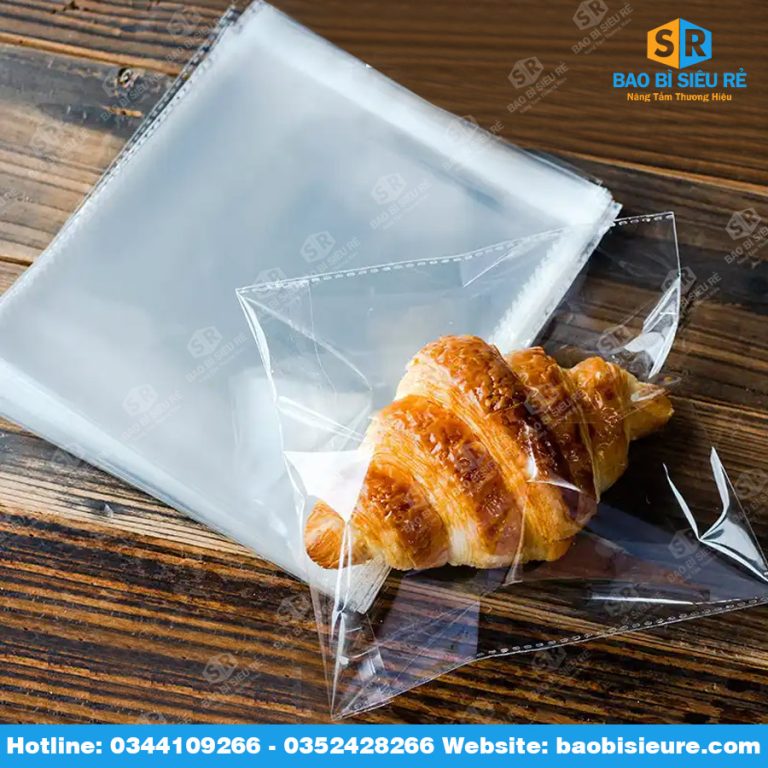 Túi Opp Bóng Kính Đựng Bánh