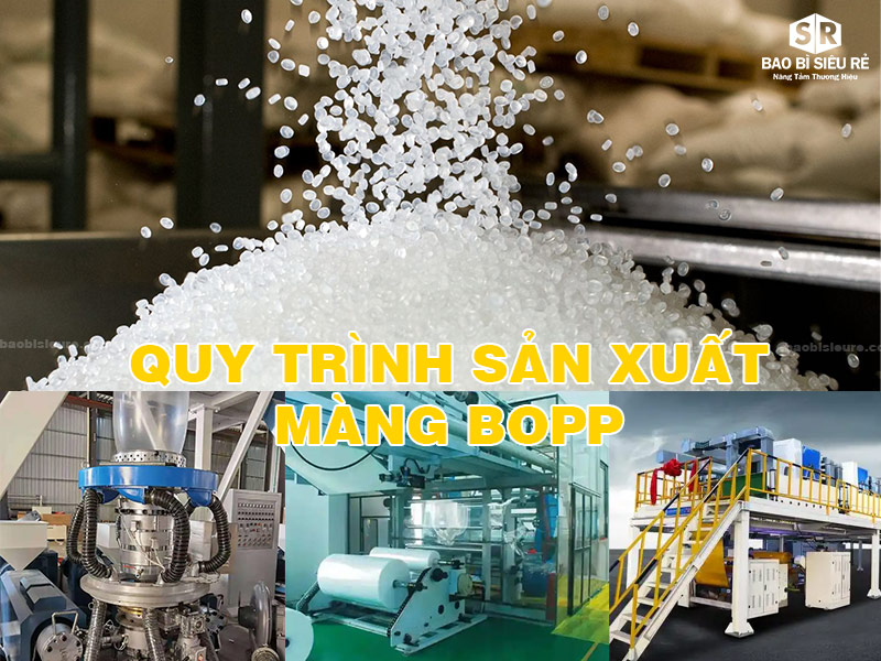 Quy trình sản xuất màng Bopp
