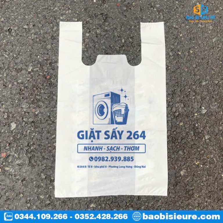 túi hai quai tiệm giặt sấy 1
